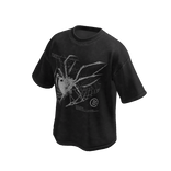 Spider Black Wash Oversized Shirt