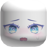 Overwhelmed Spiral Panic Chibi Face