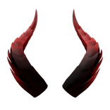 [ OxSxD ] Black Scarlet Horns [ v3 ]