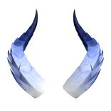 [ OxSxD ] White Stellar Outlaw Horns [ v3 ]