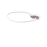 p kitty initial necklace 3.0