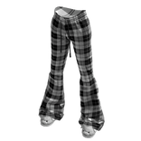 Pajama Pants with Pig Slippers Black 🫐