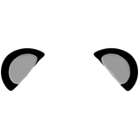 ♡ : panda bear ears