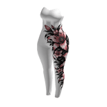 Pantalon Flores 1 Blanco