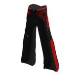 Black Red Stripe Patterns Baggy Techwear Pants