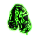 PANTS BAGGY GREEN OUTLINE