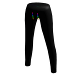 Pants Black Cartoony Rainbow Colors
