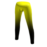 Sport Pants Fade Yellow Black Halloween