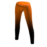 Sport Pants Fade Orange Black Halloween Pumpkin
