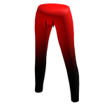 Pants Sport Fade Red Black Halloween