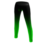Sport Pants Fade Black Green Halloween Hacker