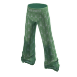 Green Y2K Classic Sport Chic Pants
