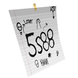 paper written "5s88"