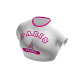 ✅Paris✅ white crop top