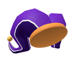 Partyena Jester Hat in Purple