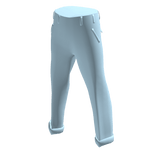 Pastel Blue Classic Pants