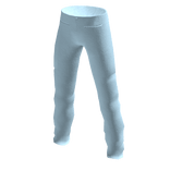 Pastel Blue Elegant Dress Pants