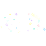 ✨ Pastel Colorful Stars Aura