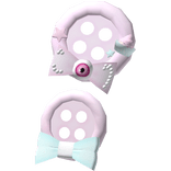 † pastel goth button hair clips 