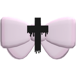 † : Pastel Goth Creepycute Pink Bow