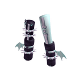 Pastel Goth Harajuku Cute Spikes Leg Warmers