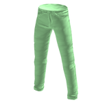 Pastel Green Classic Jeans