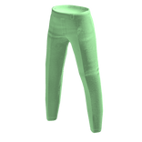 Pastel Green Formal Suit Pants