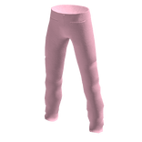 Pastel Pink Elegant Dress Pants