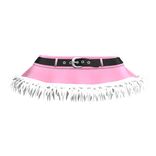 Pastel Pink Fur Trimmed Christmas Skirt [1.0 Girl]