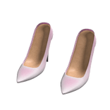Pastel pink heels
