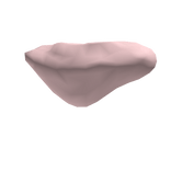 Pastel Pink Small Cartoony Neck Fluff