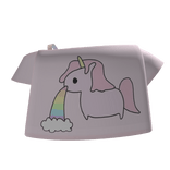 pastel pink unicorn bleh off the shoulder 