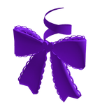 Pastel Purple Coquette Ribbon Bow (for Korblox)