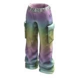 Pastel Rainbow Baggy Pants