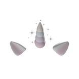 pastel unicorn horn w/ sparkles