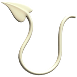 Pastel Yellow Demon Tail