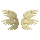 Pastel Yellow Seraphim Angel Wings