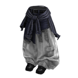 PatchworkGrungeSemiRippedDenimTears(DarkBlueWhite)