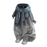 PatchworkGrungeSemiRippedDenimTears(LightBlueWhite