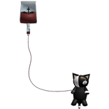 (^ ҂ ⌓ ; ^ ) patient's wounded kitty friend