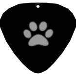 paw print picklace addon