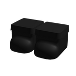 ♡ cute black & pink paw socks 3.0