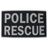 [PBR] B/W Police Rescue Patches