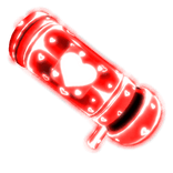 [PBR] Red Hearts Confetti Cannon [Glow] [Addon]