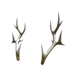 [ pbr ] Snow Coated Gold Antlers [ v2 ]