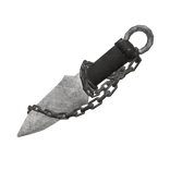 [PBR] White Chained Knife (Right)