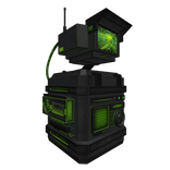 PC Shoulder Right Blocky (Green Dark)
