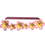 Peach Pink Tropical Flower Summer Belt Beach Cute