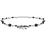Pearl Dolly Choker (Black and White)