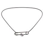 Pearl Necklace in Silver